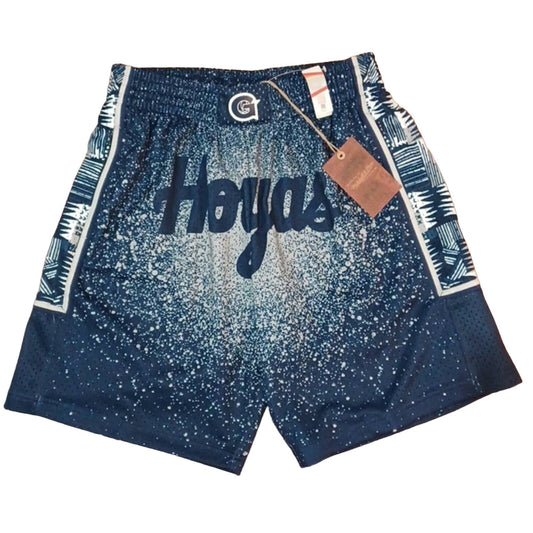 Mitchell & Ness Georgetown Hoyas shorts sz:MEDIUM College Vault Series NWT